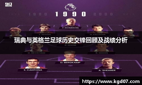 瑞典与英格兰足球历史交锋回顾及战绩分析